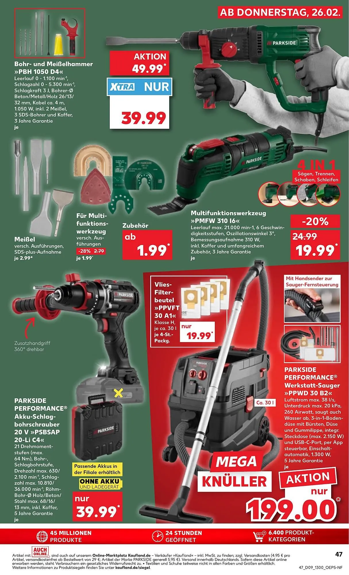 Kaufland Prospekt von 25. Februar bis 3. März 2026 - Prospekt seite 47