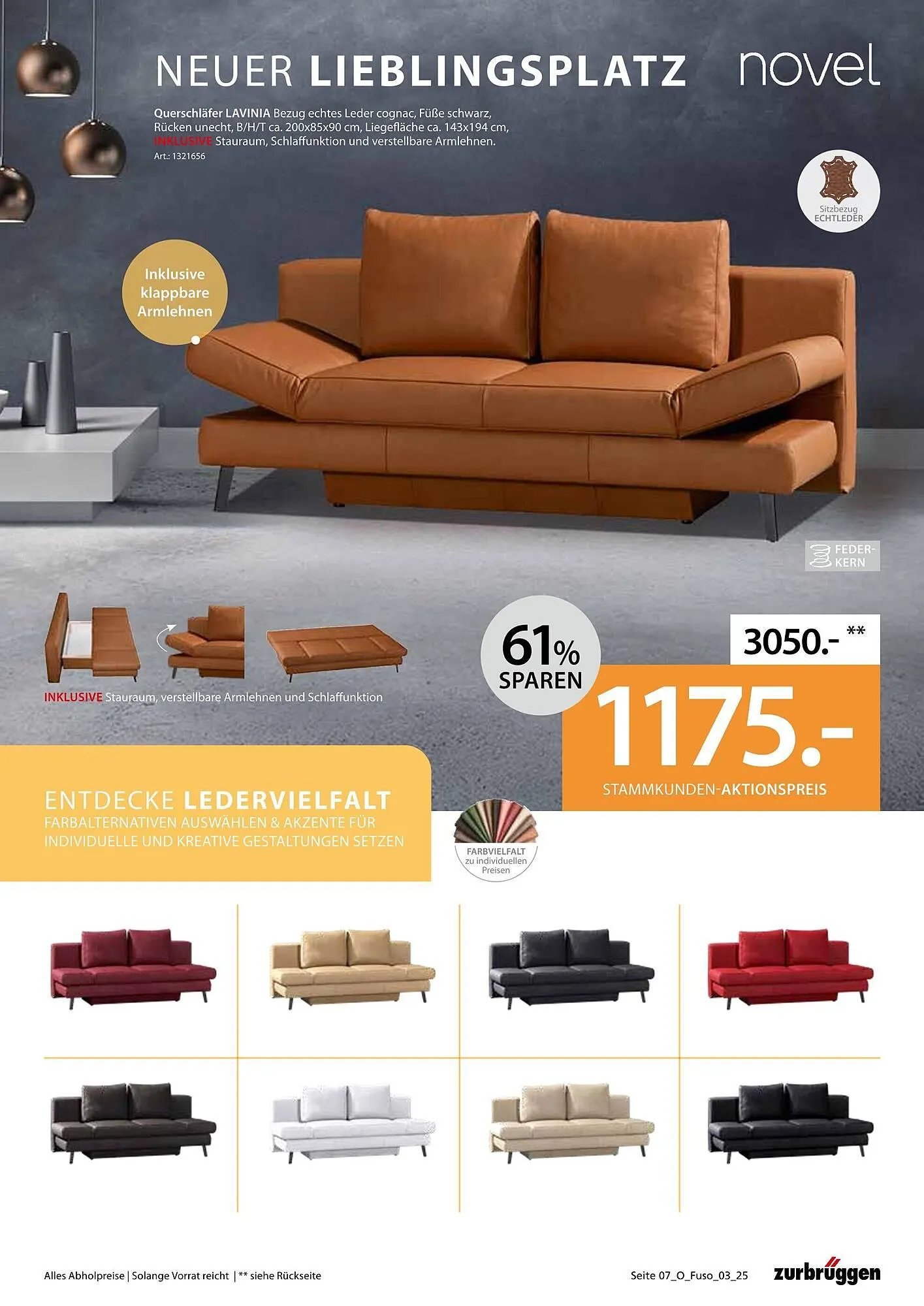 Zurbrüggen Prospekt von 12. September bis 31. Dezember 2025 - Prospekt seite 7