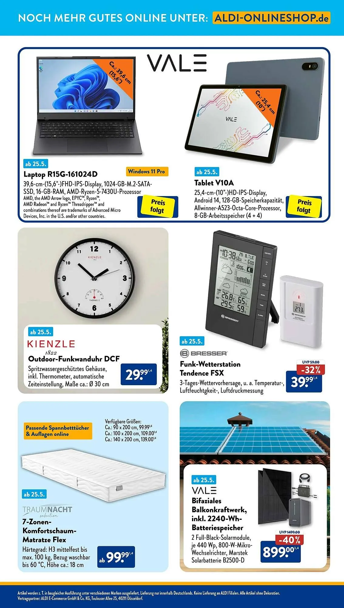 Aldi Süd Prospekt von 26. Mai bis 31. Mai 2025 - Prospekt seite 26