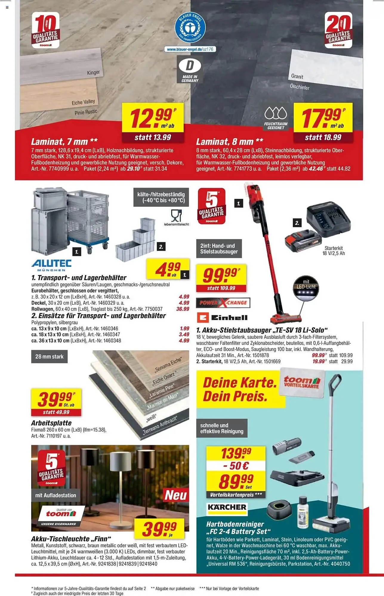 toom Baumarkt Prospekt von 2. August bis 8. August 2025 - Prospekt seite 8