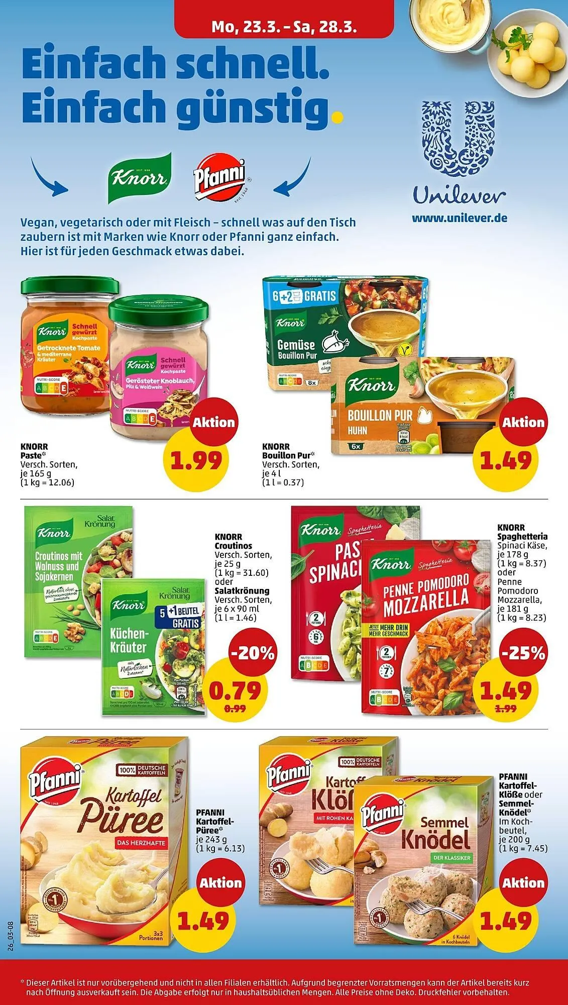PENNY Prospekt von 23. März bis 29. März 2026 - Prospekt seite 26