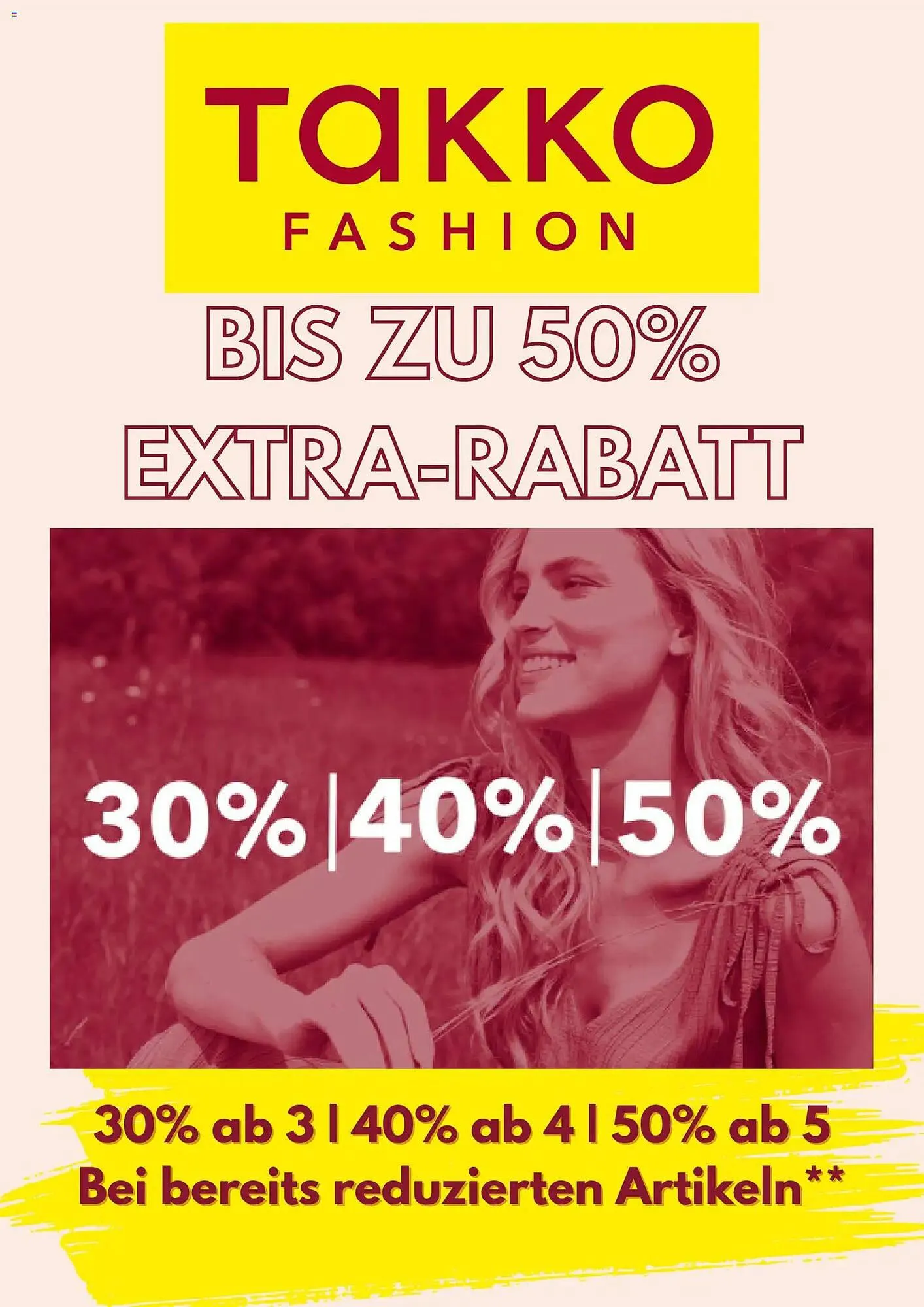 Takko Fashion Prospekt von 12. Januar bis 12. Februar 2026 - Prospekt seite 1