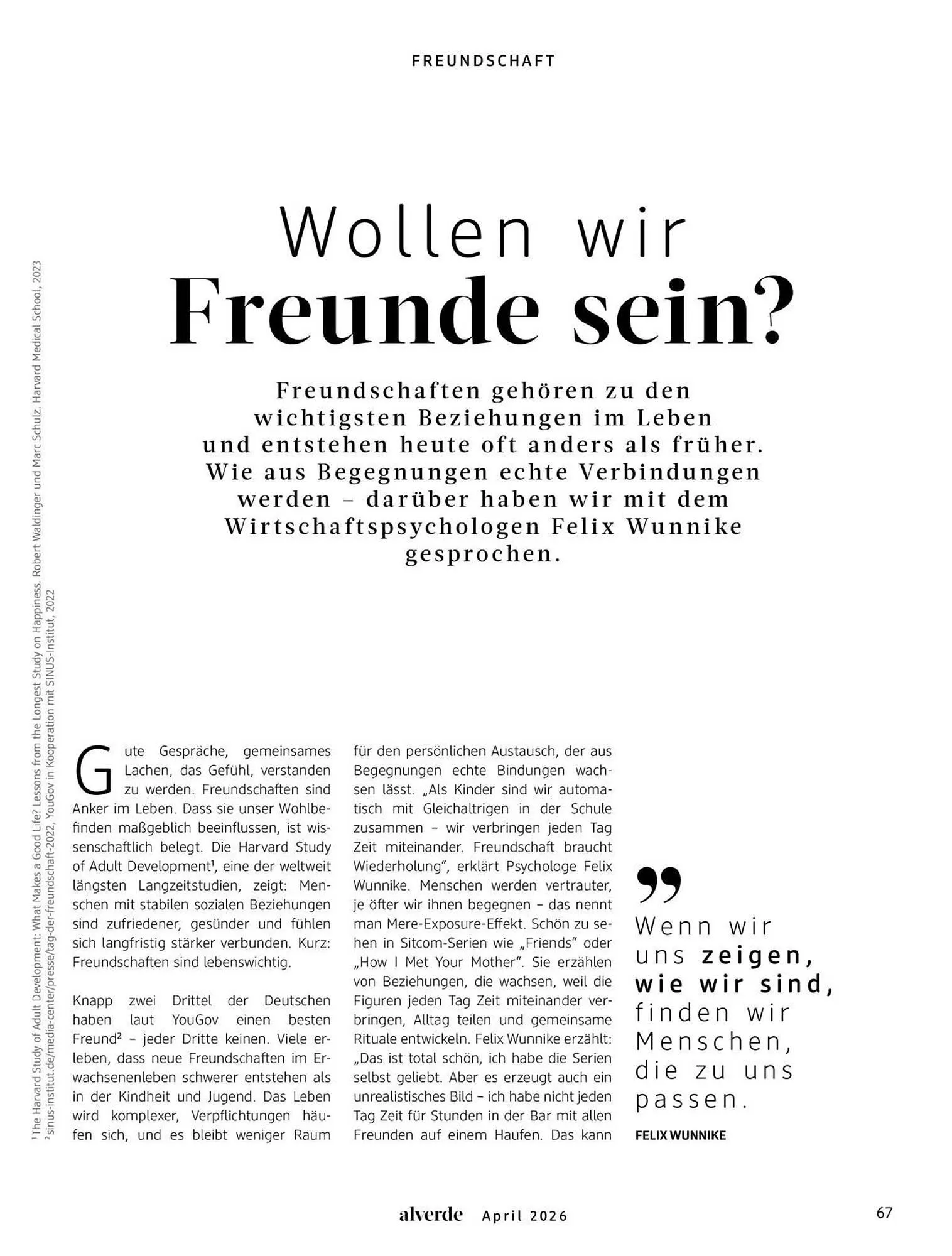 Dm drogerie Magazin von 1. April bis 30. April 2026 - Prospekt seite 67