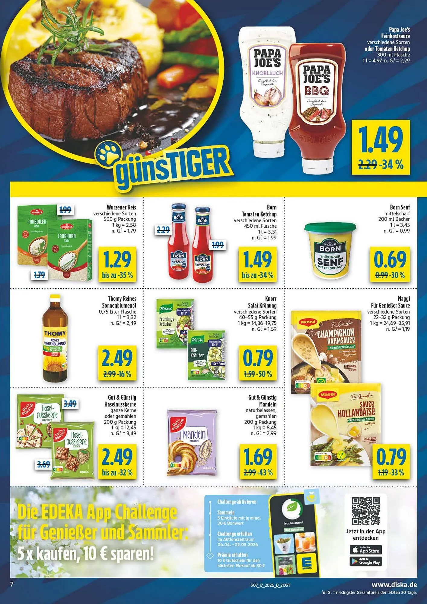 Diska Prospekt von 20. April bis 25. April 2026 - Prospekt seite 7