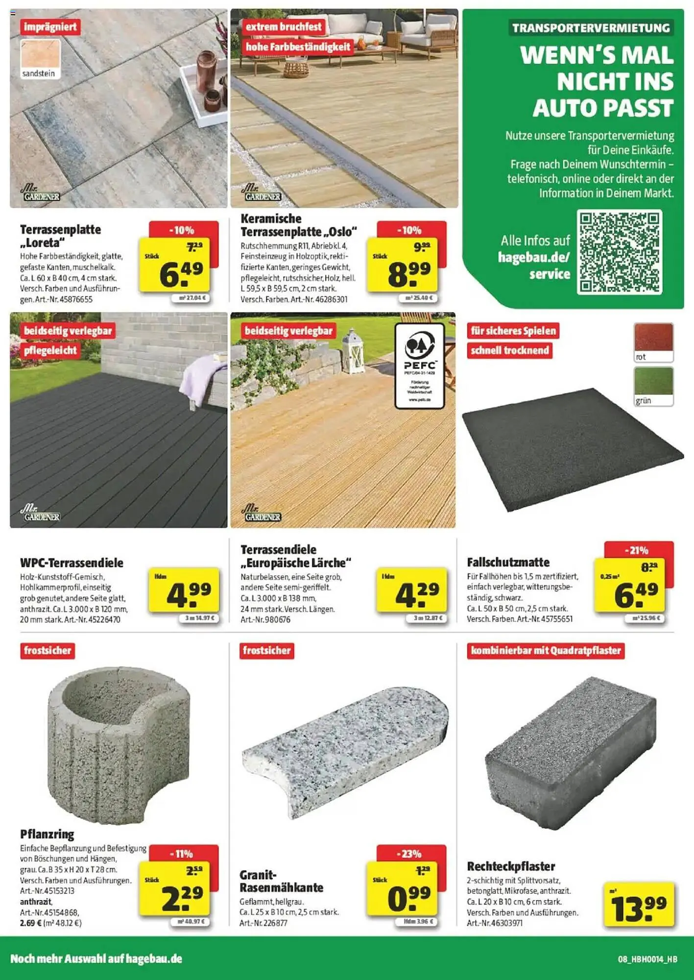 Hagebau Prospekt von 29. März bis 5. April 2025 - Prospekt seite 8