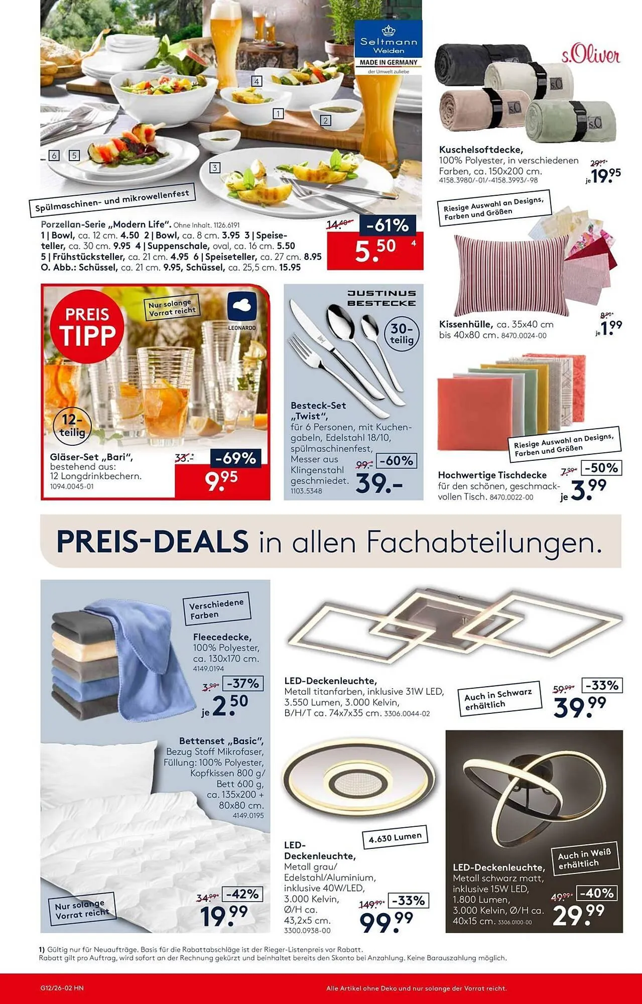 Möbel Rieger Prospekt von 26. März bis 9. April 2026 - Prospekt seite 3