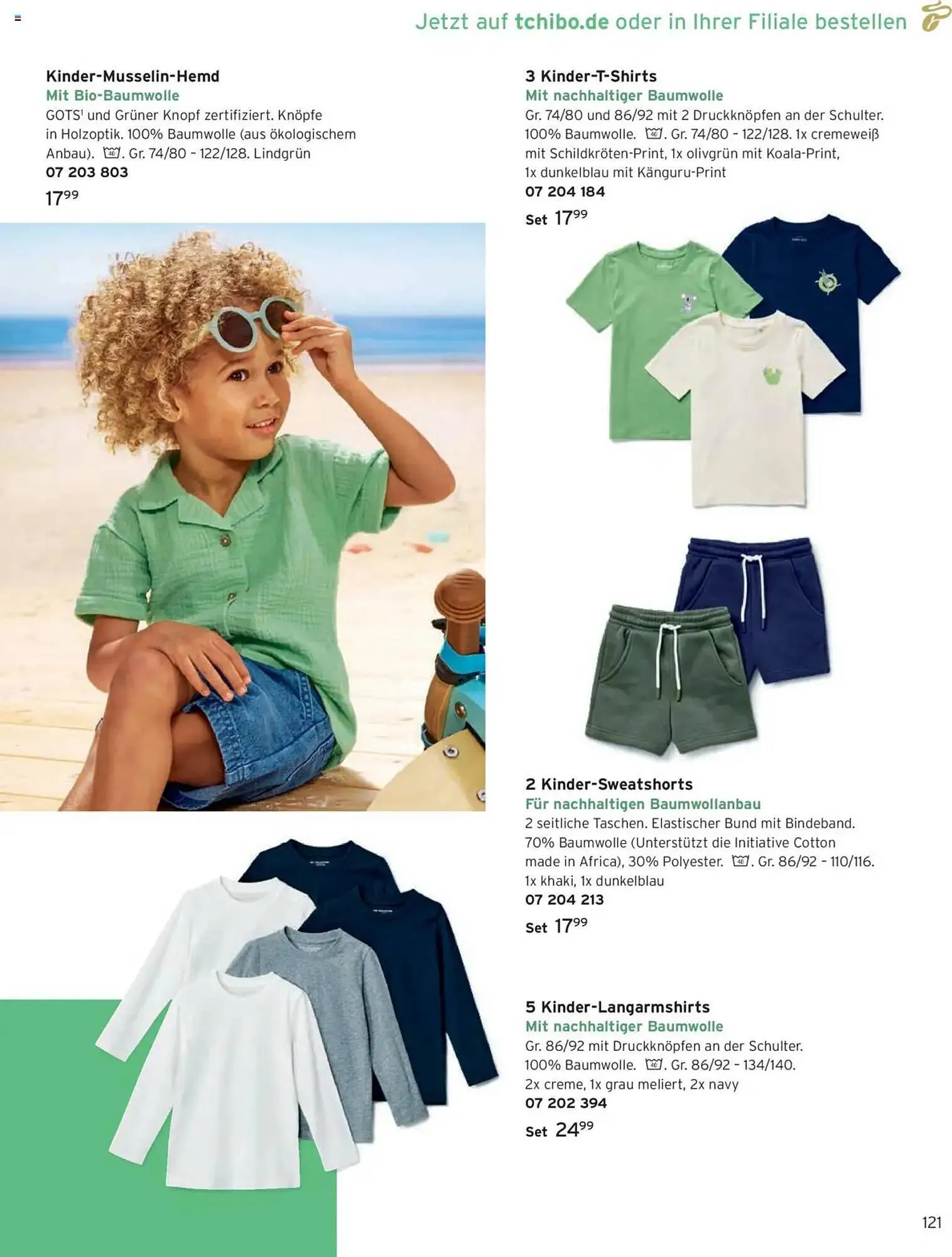 Tchibo Prospekt von 1. Juli bis 31. Juli 2025 - Prospekt seite 121