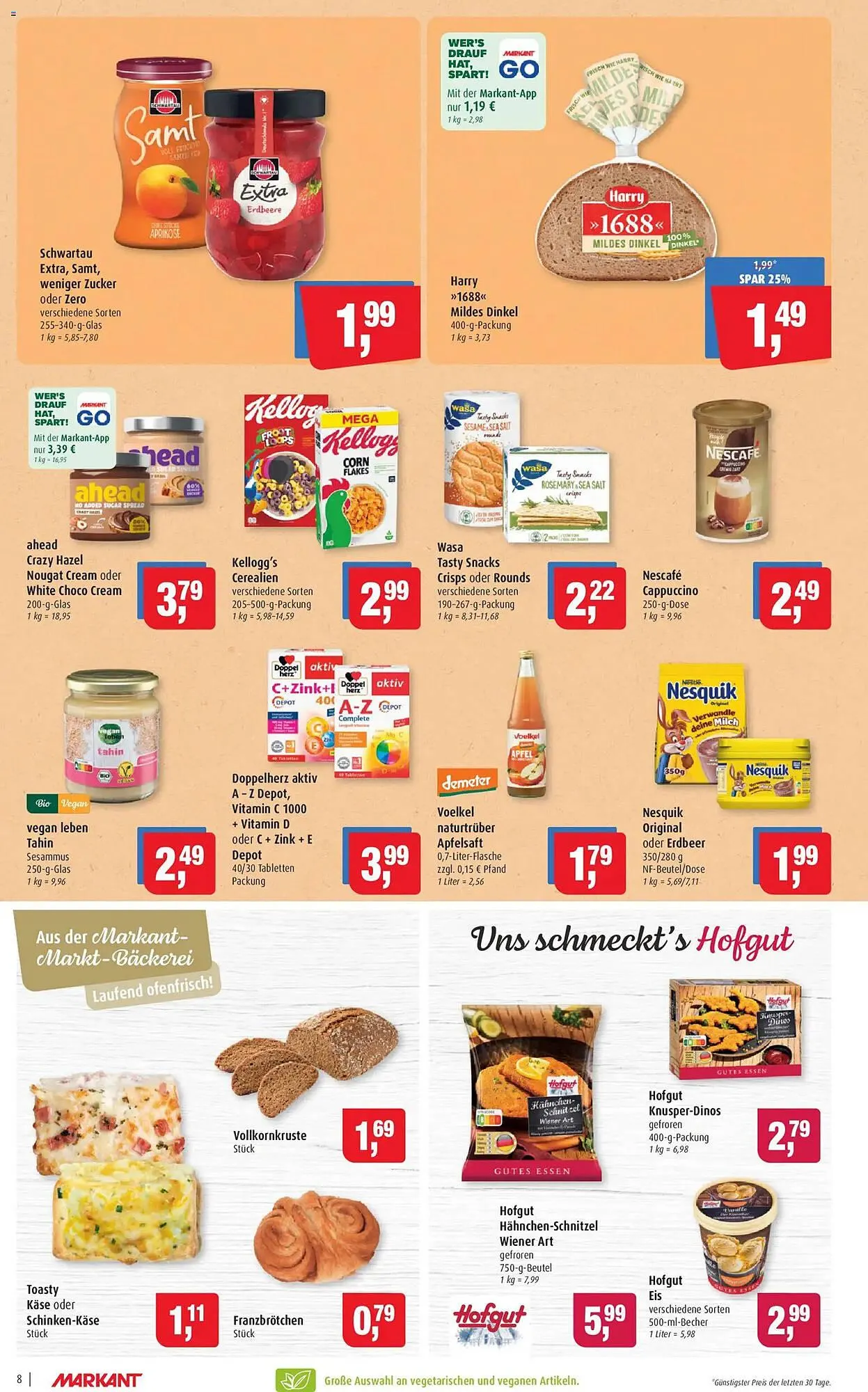 Markant Prospekt von 7. April bis 11. April 2026 - Prospekt seite 8