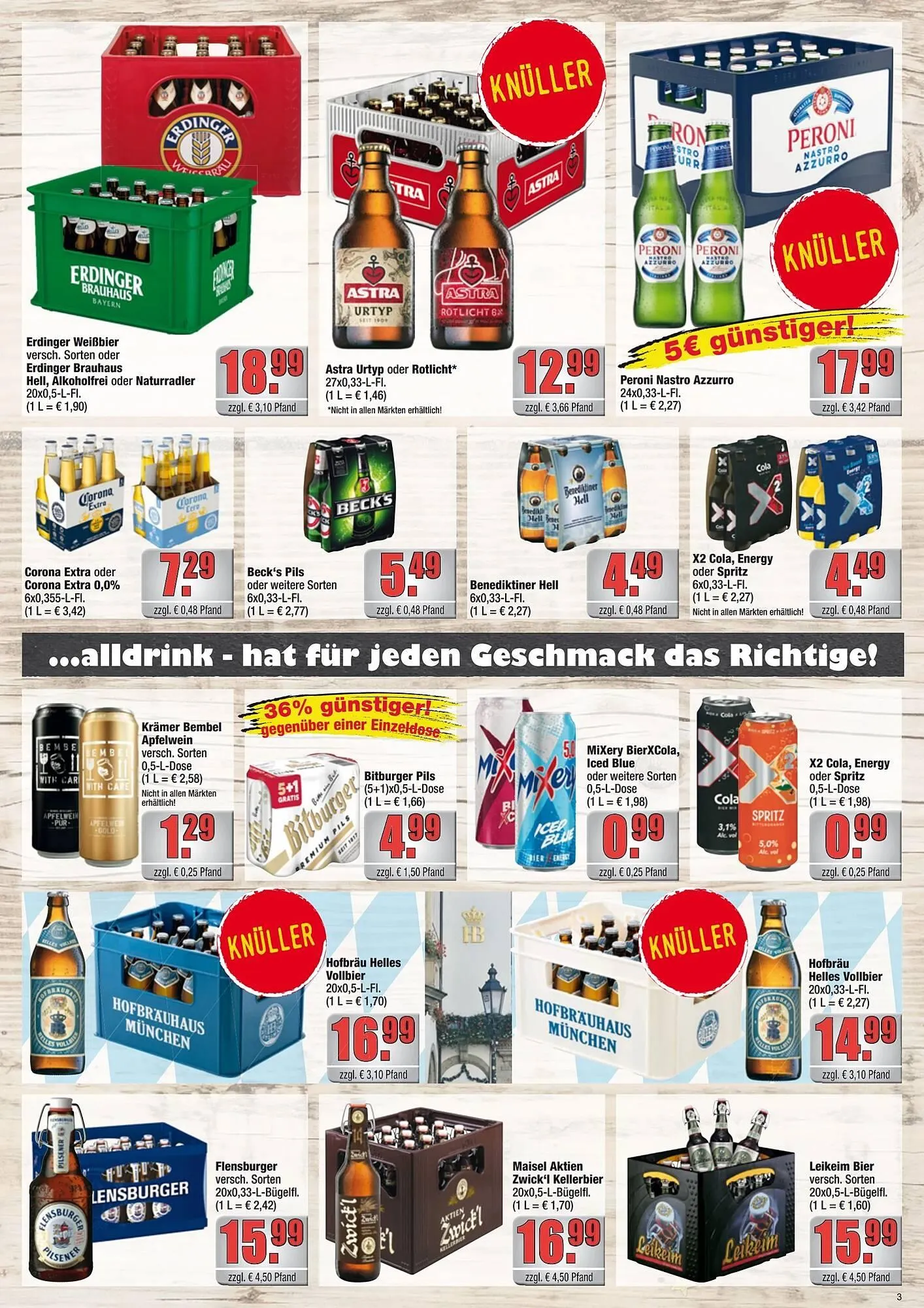 Alldrink Prospekt von 27. April bis 10. Mai 2026 - Prospekt seite 3
