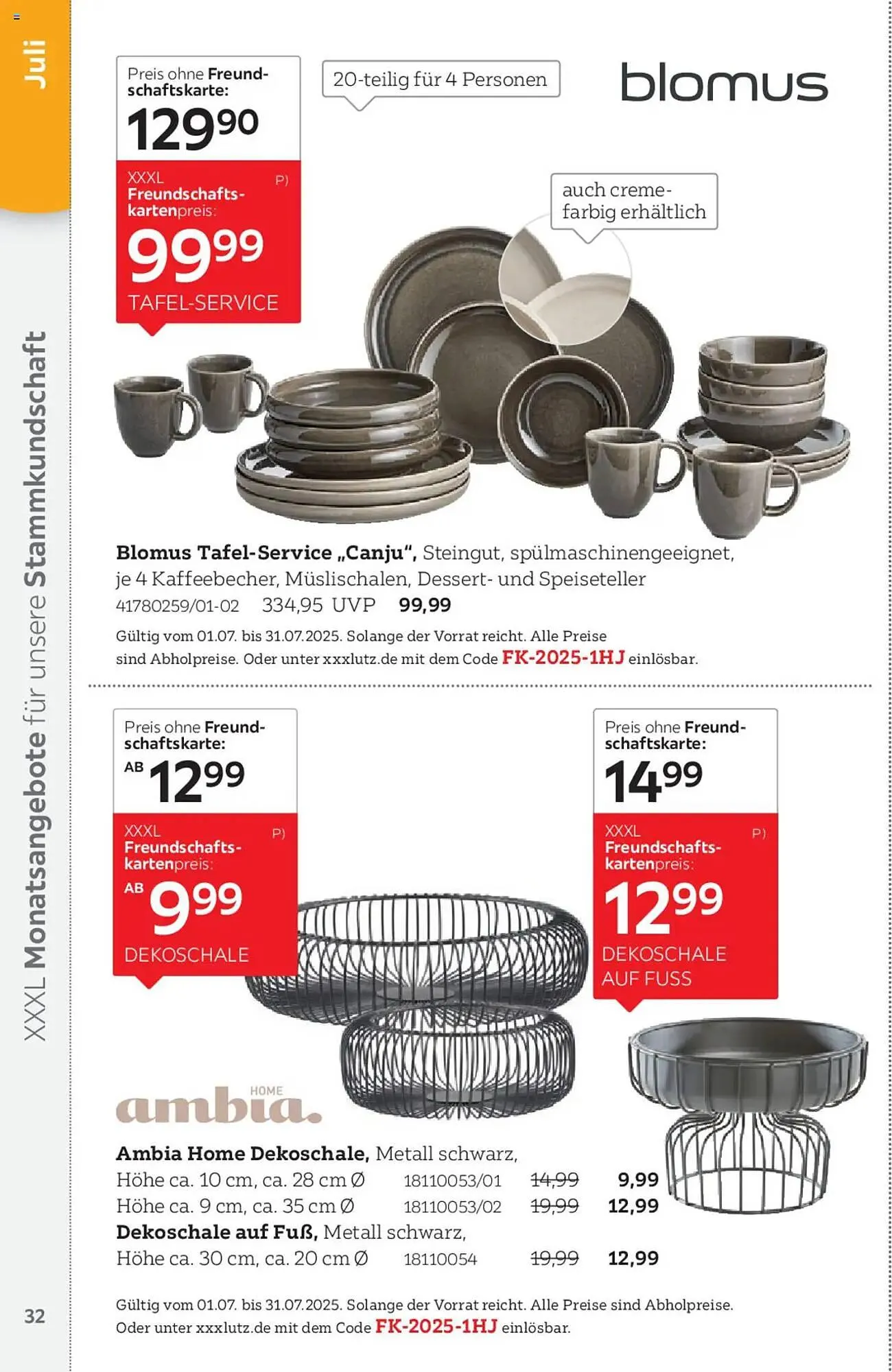 XXXLutz Prospekt von 1. Februar bis 31. Juli 2025 - Prospekt seite 32