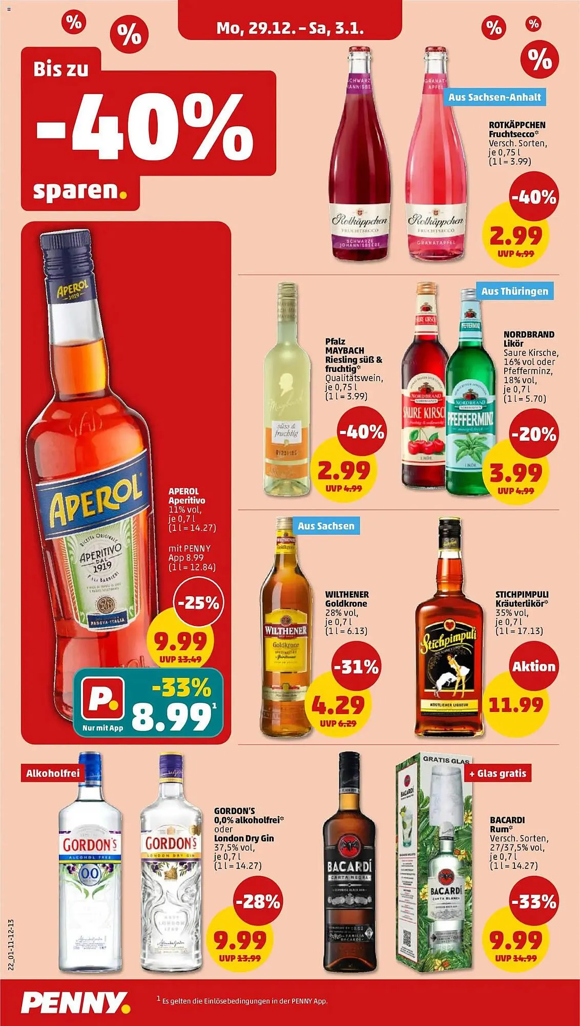 PENNY Prospekt von 29. Dezember bis 3. Januar 2026 - Prospekt seite 22