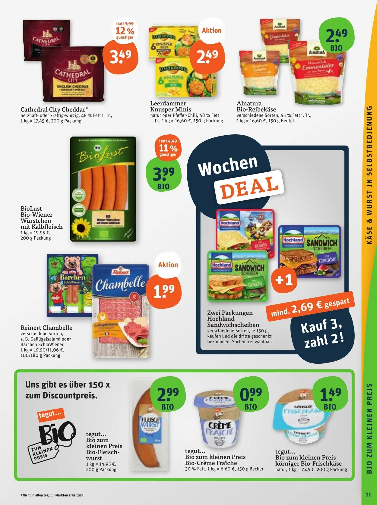 Tegut Aktueller Prospekt von 3. November bis 9. November 2025 - Prospekt seite 13