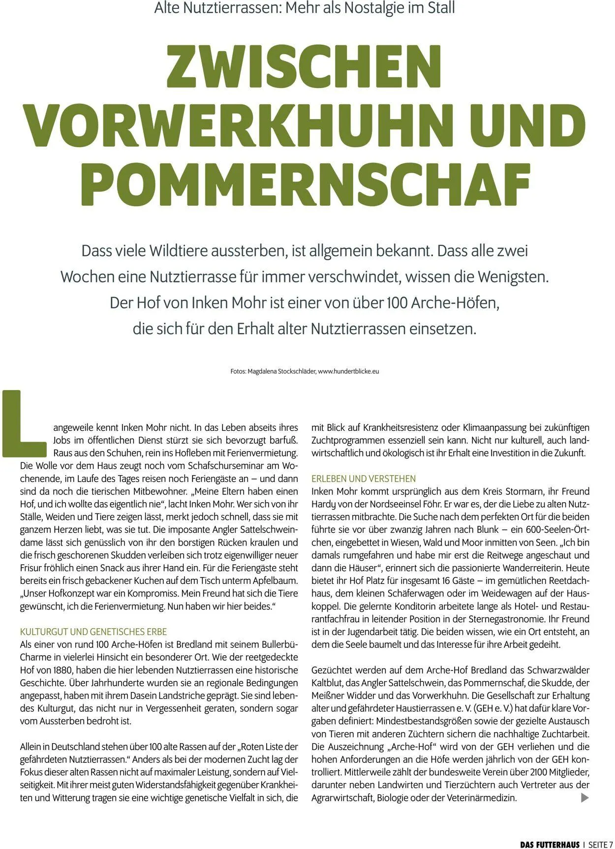 Futterhaus Aktueller Prospekt von 1. Oktober bis 31. Oktober 2025 - Prospekt seite 7