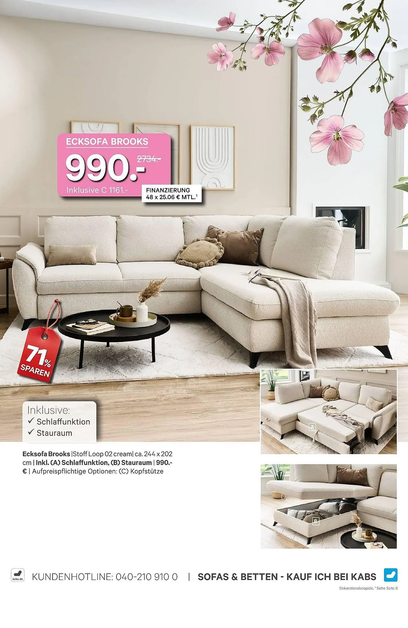 Kabs Polsterwelt Prospekt von 26. März bis 29. April 2026 - Prospekt seite 9