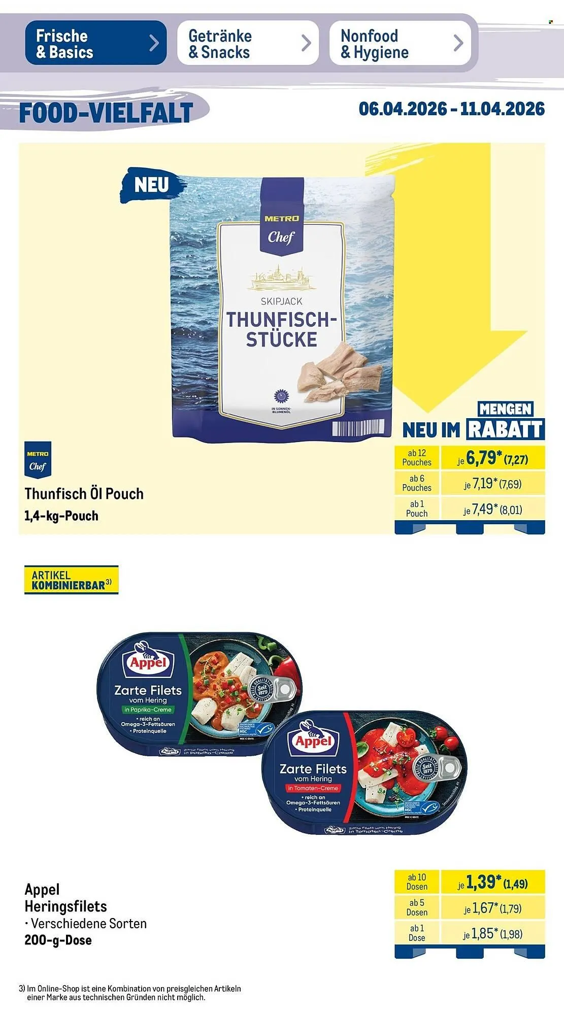 METRO Prospekt von 6. April bis 11. April 2026 - Prospekt seite 21