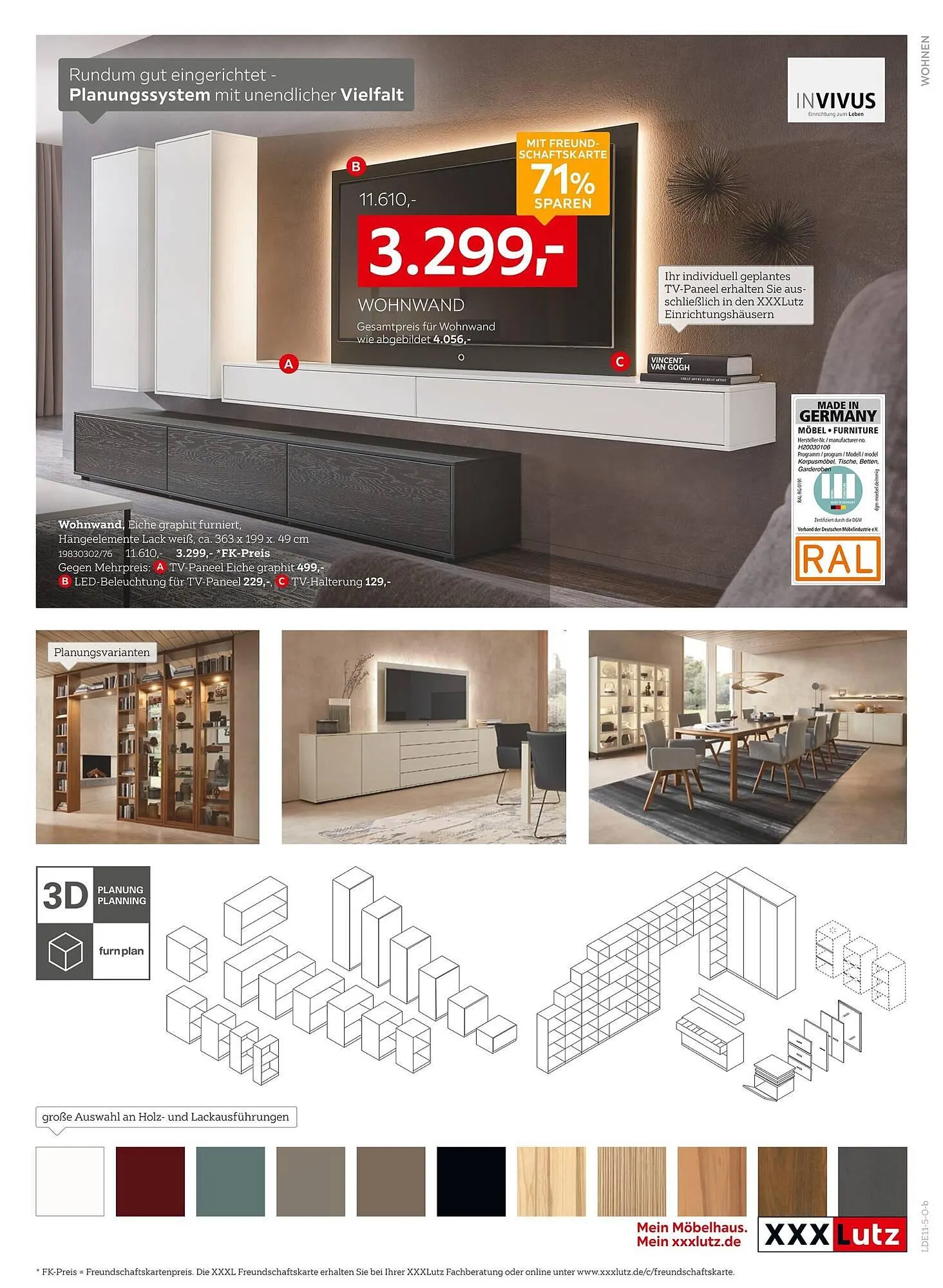 XXXLutz Prospekt von 3. November bis 16. November 2025 - Prospekt seite 17