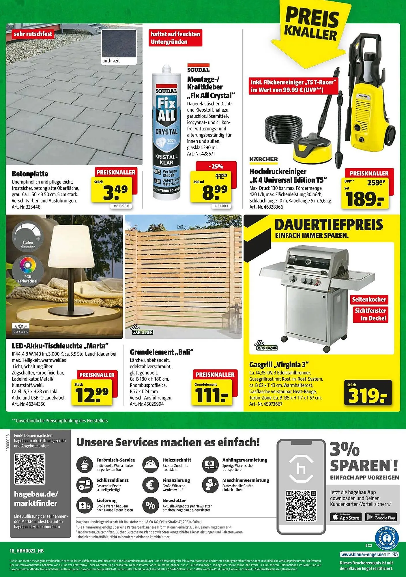 Hagebau Prospekt von 24. Mai bis 31. Mai 2025 - Prospekt seite 16