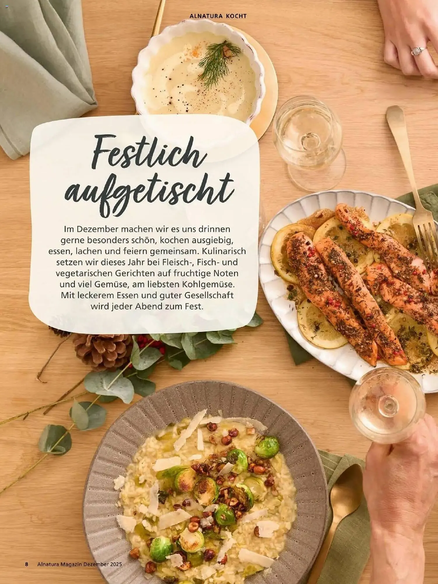 Alnatura Prospekt von 1. Dezember bis 31. Dezember 2025 - Prospekt seite 8