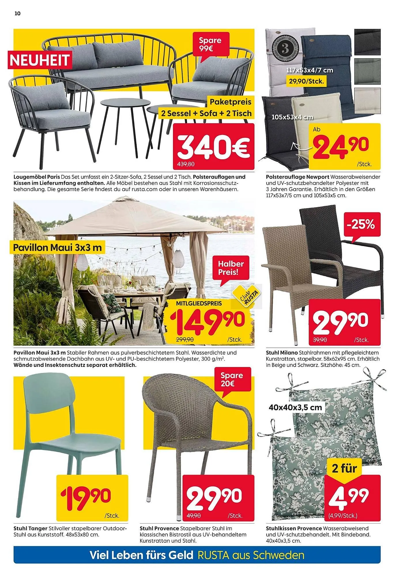 Rusta Prospekt von 19. April bis 25. April 2025 - Prospekt seite 10