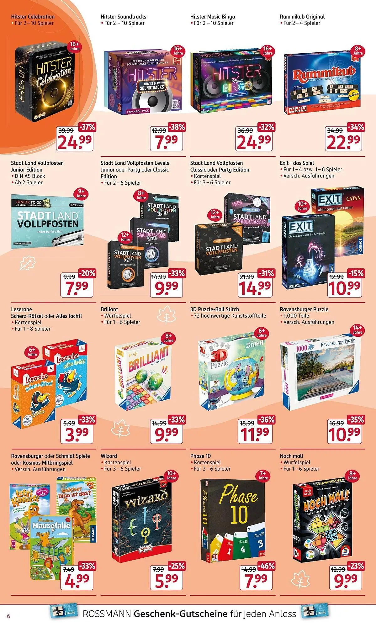 Rossmann Prospekt von 3. November bis 14. November 2025 - Prospekt seite 6