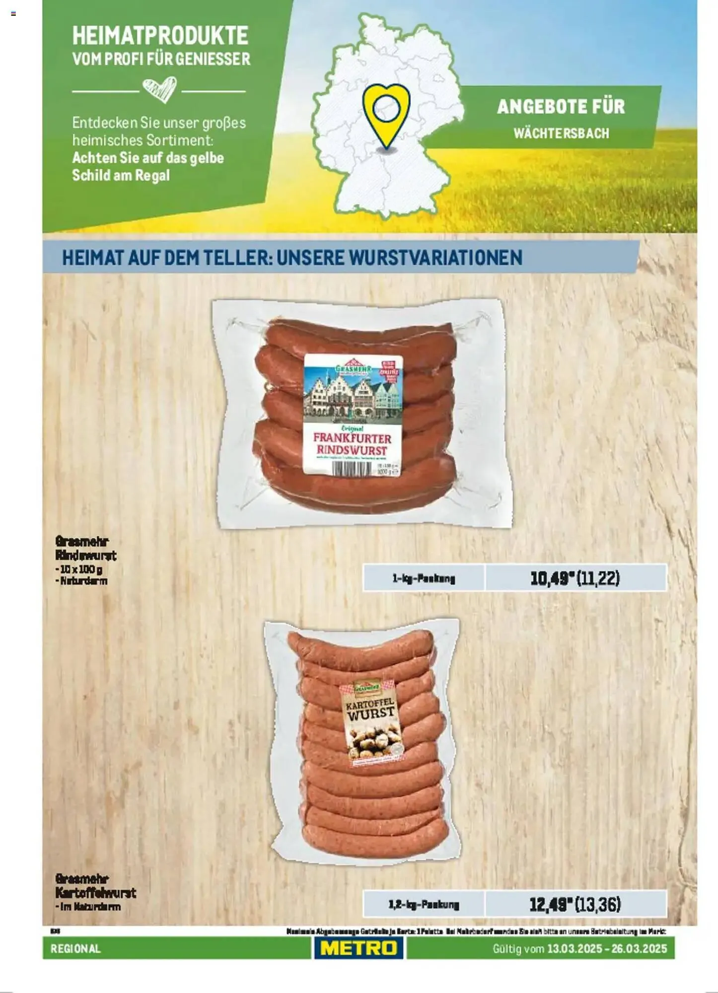 METRO Prospekt von 13. März bis 26. März 2025 - Prospekt seite 60