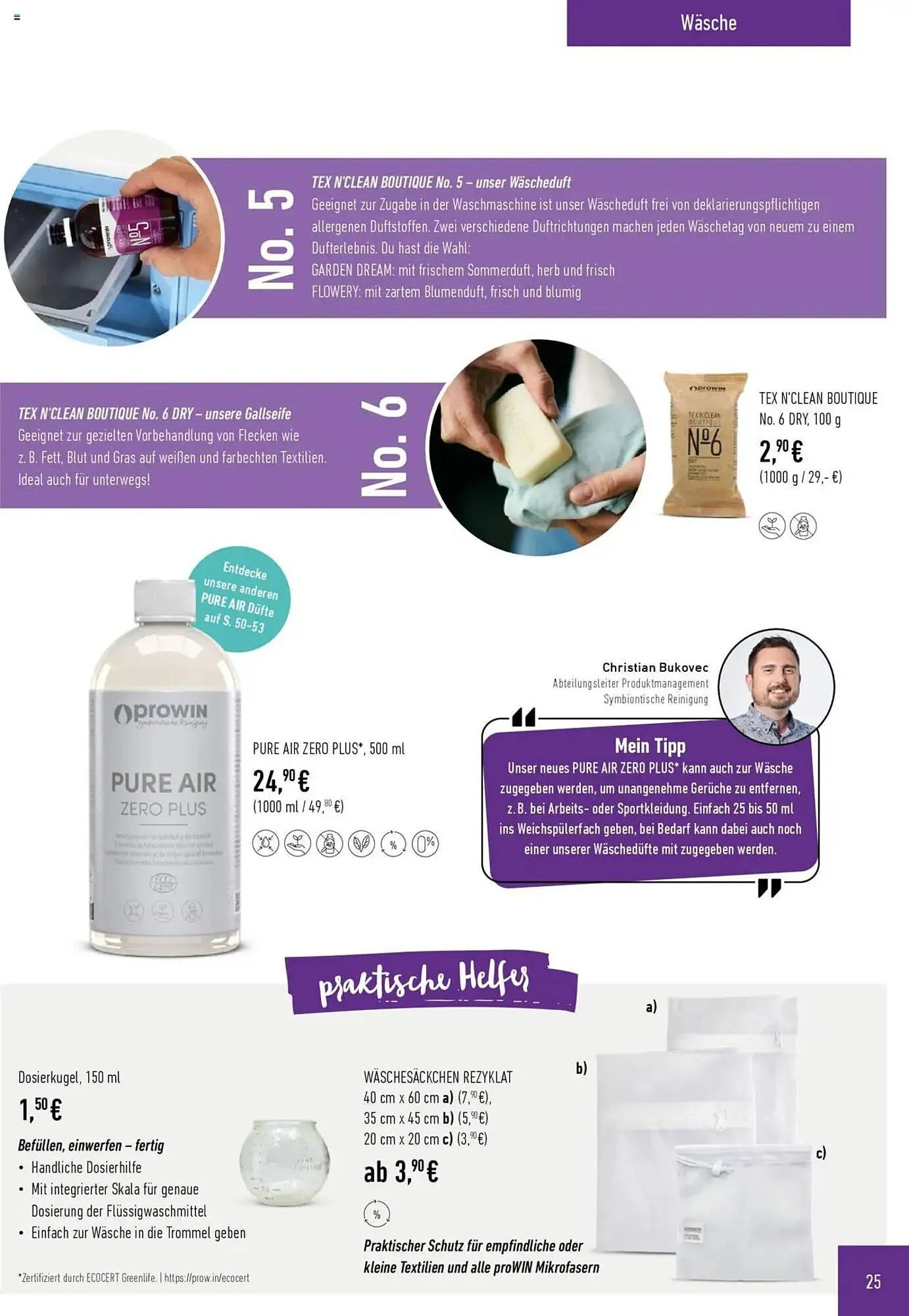 Prowin Prospekt von 1. Januar bis 30. Juni 2025 - Prospekt seite 25