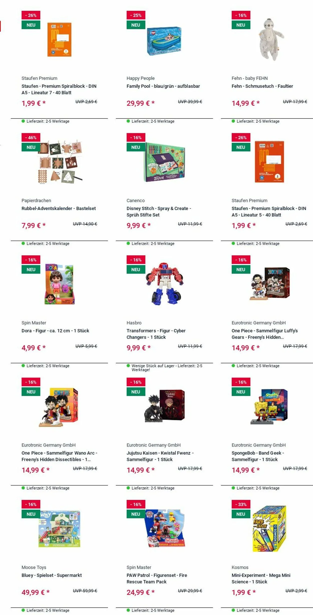 ROFU Kinderland Aktueller Prospekt von 1. September bis 10. September 2025 - Prospekt seite 8