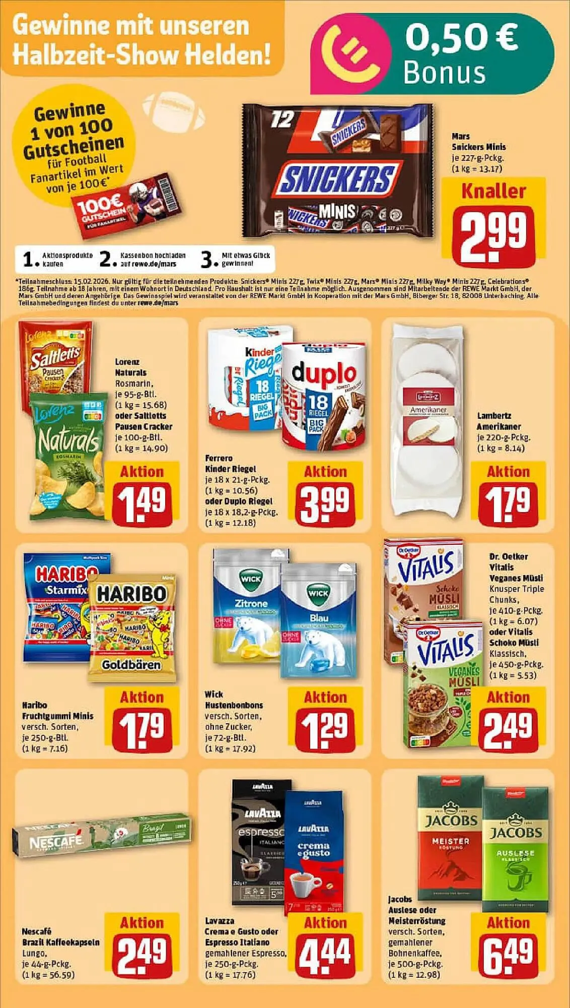 REWE Prospekt von 25. Januar bis 1. Februar 2026 - Prospekt seite 21