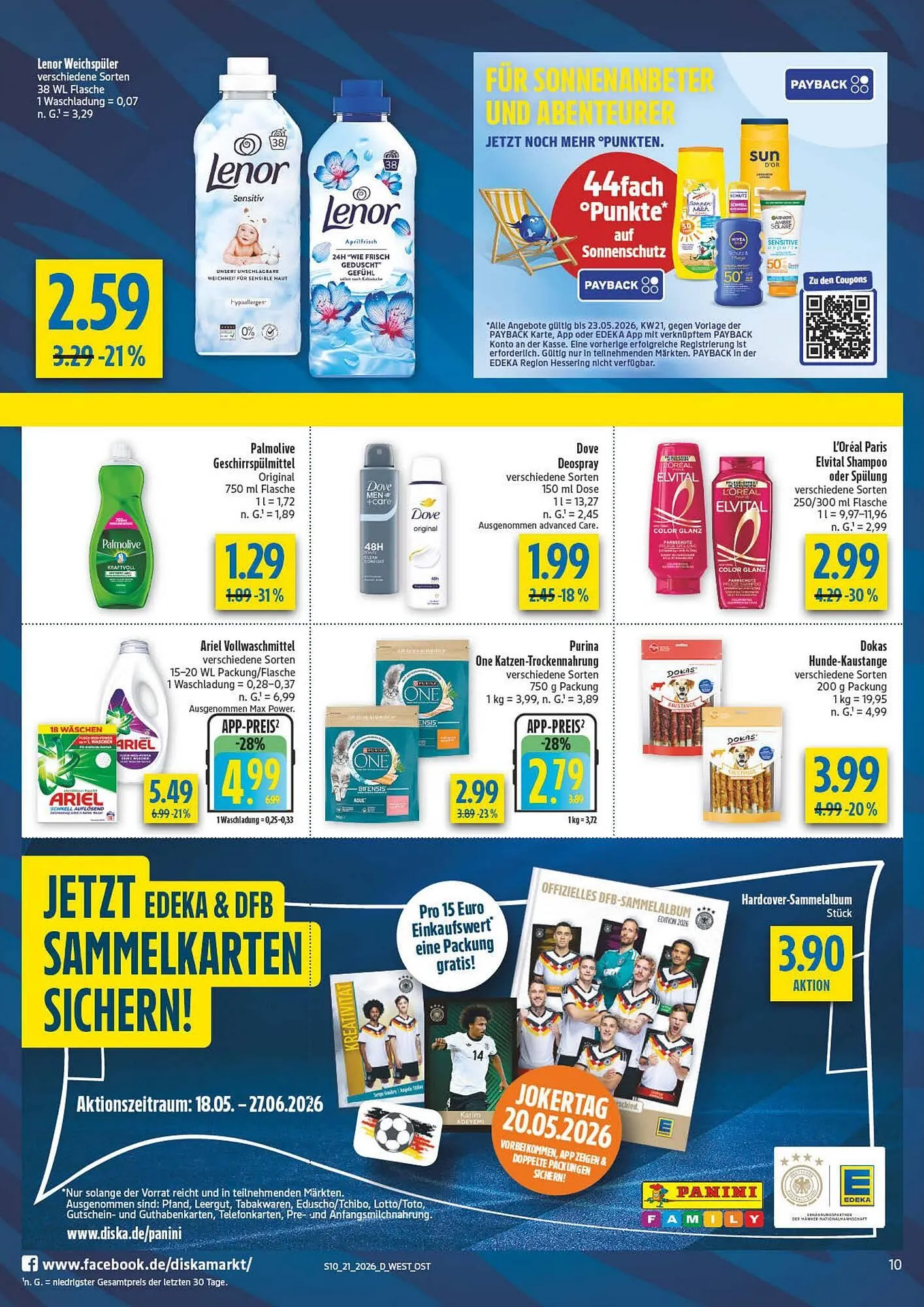 Diska Prospekt von 18. Mai bis 23. Mai 2026 - Prospekt seite 10
