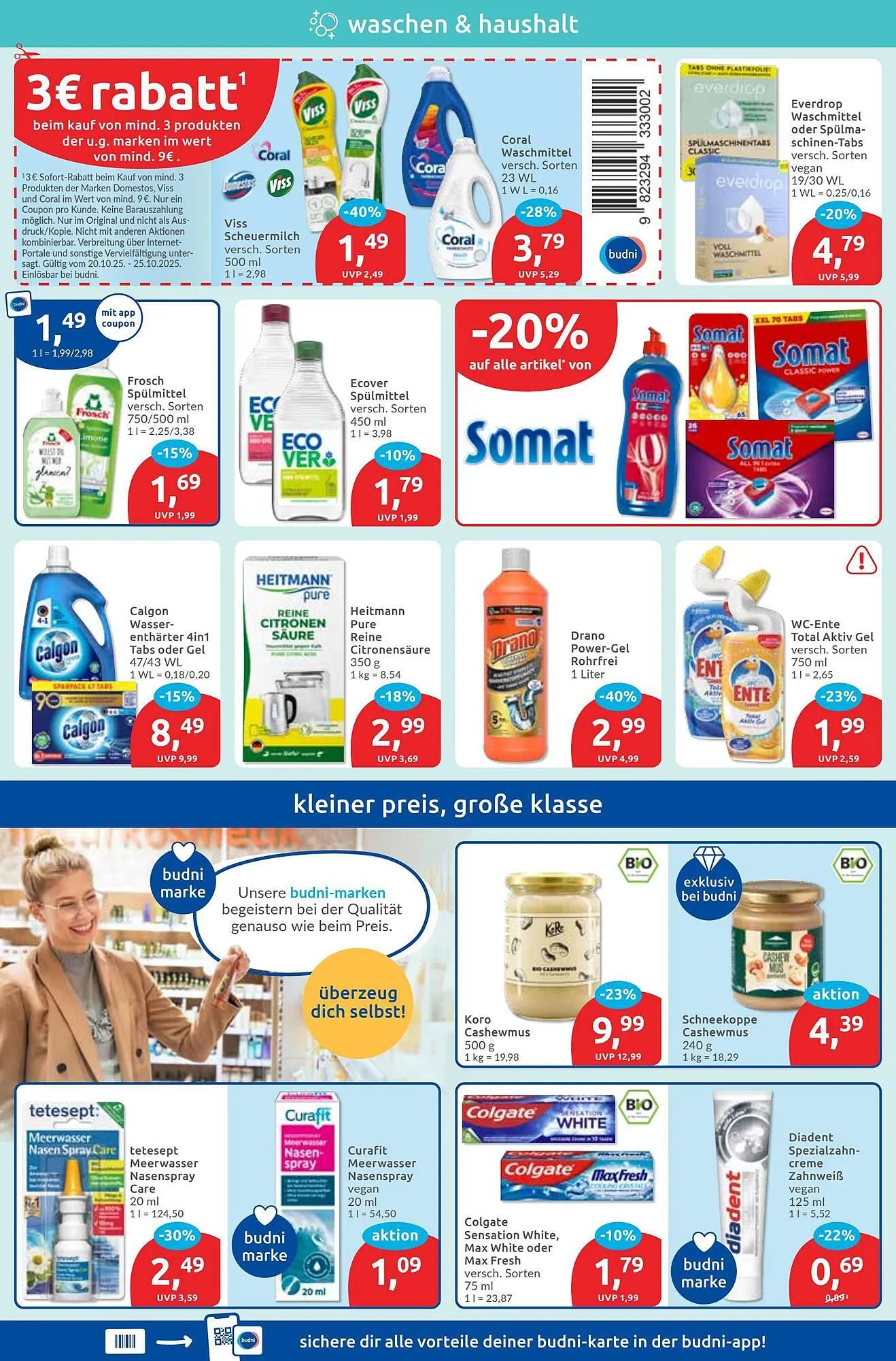 Budni Prospekt von 20. Oktober bis 25. Oktober 2025 - Prospekt seite 4