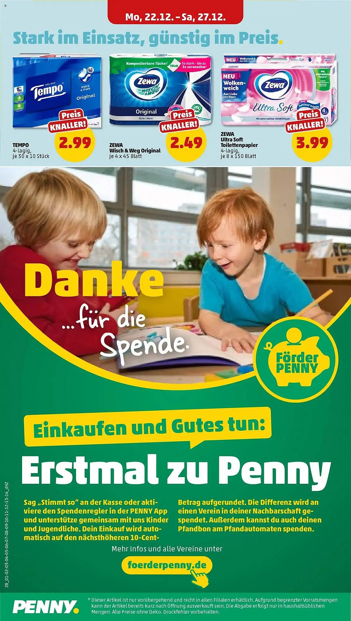 PENNY Prospekt von 22. Dezember bis 27. Dezember 2025 - Prospekt seite 32