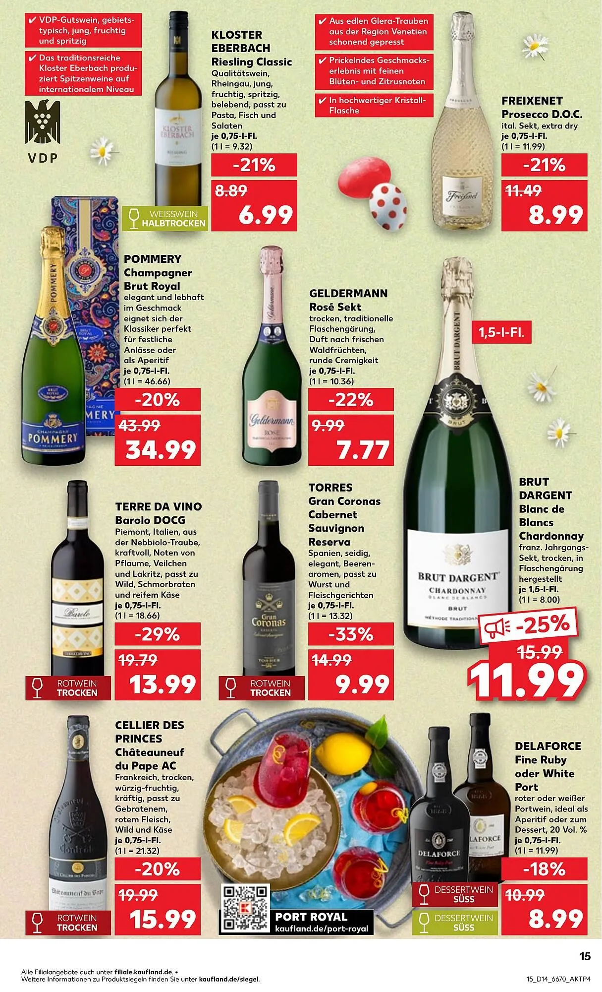 Kaufland Prospekt von 3. April bis 9. April 2025 - Prospekt seite 15