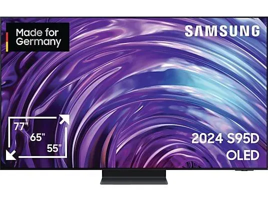 SAMSUNG OLEDGQ55S95D OLED TV (Flat, 55 Zoll / 138 cm, OLED 4K, SMART TV, Glare Free)