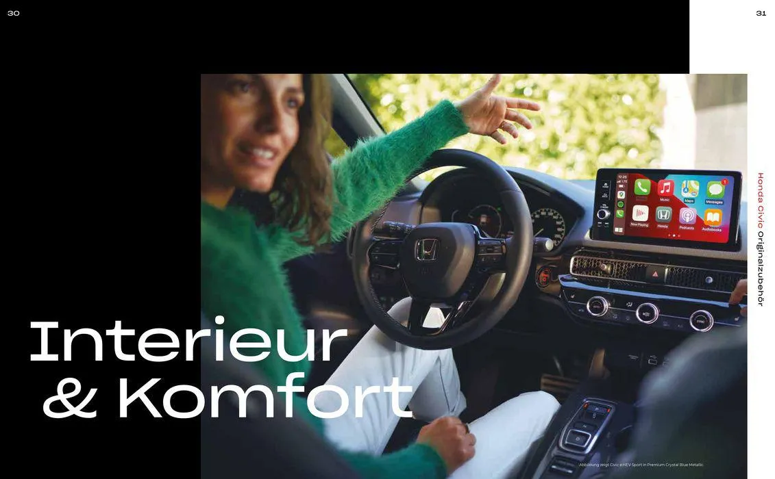 Honda CIVIC ZUBEHÖRBROSCHÜRE von 9. April bis 9. April 2025 - Prospekt seite 16
