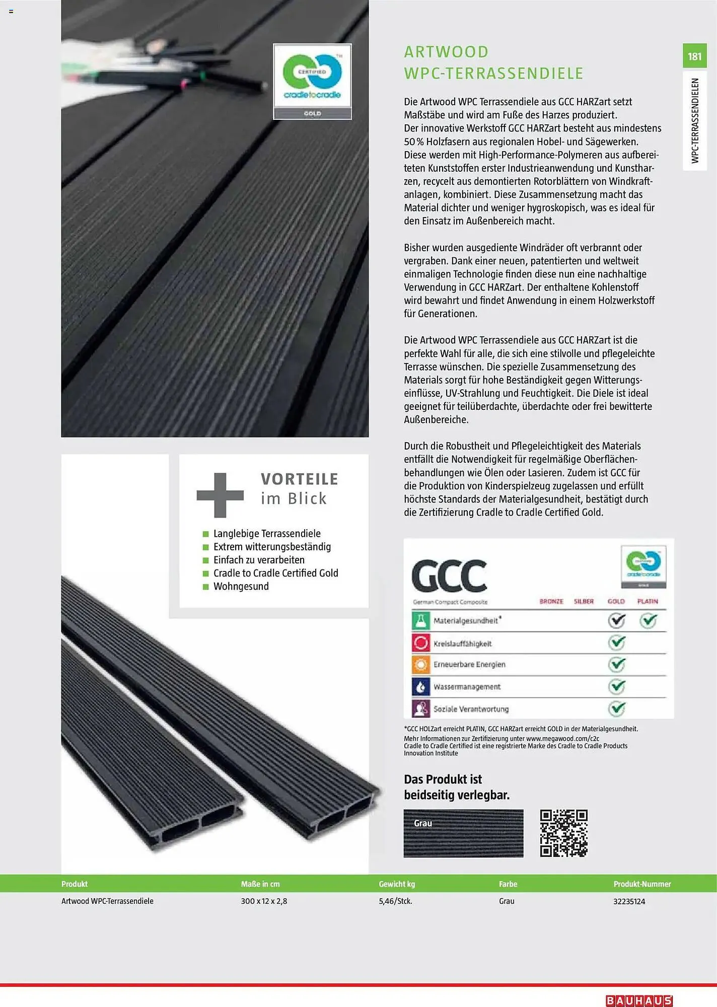 Bauhaus Prospekt von 2. März bis 30. Juni 2026 - Prospekt seite 181