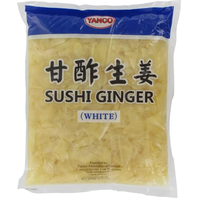 YANCO Sushi Ingwer (Weisse) (1,5 kg)