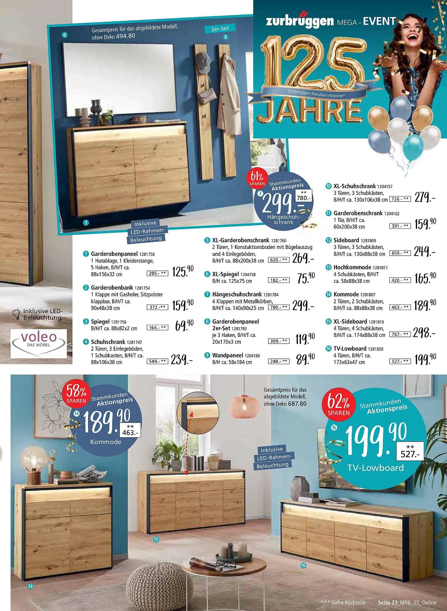 Zurbrüggen Prospekt von 2. Mai bis 17. Mai 2025 - Prospekt seite 23