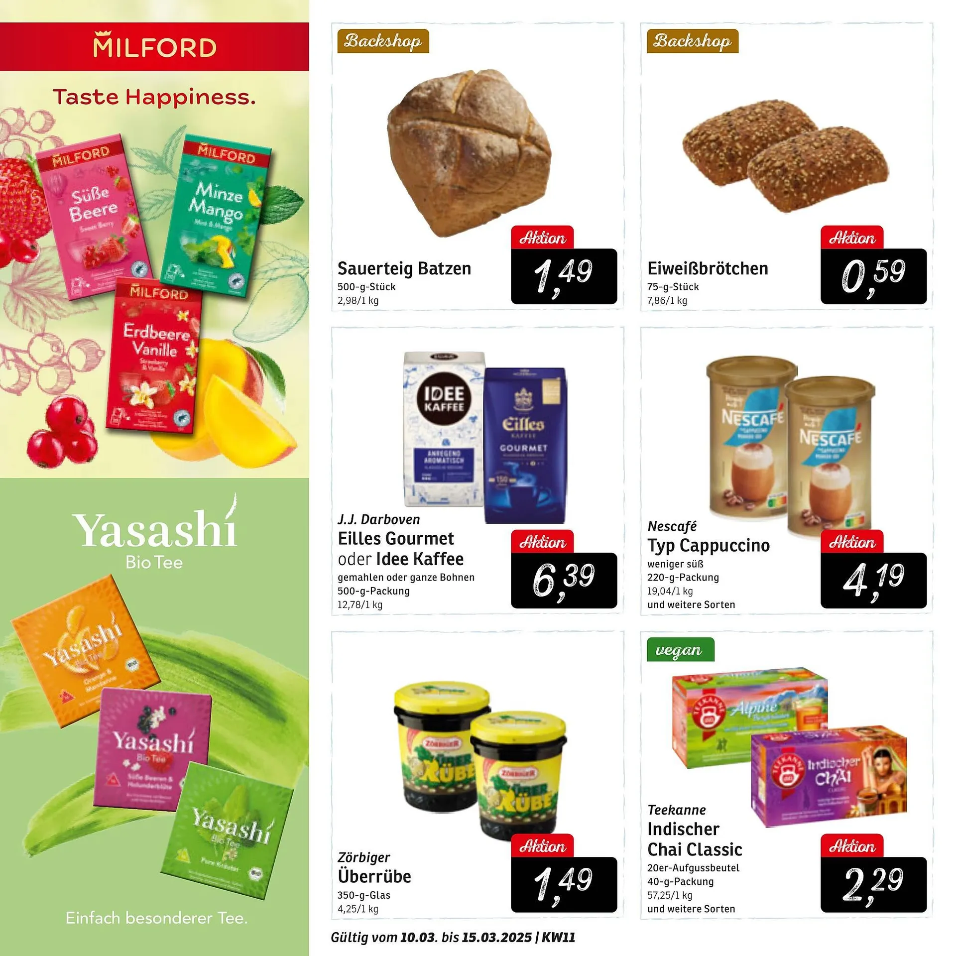 KONSUM Prospekt von 10. März bis 15. März 2025 - Prospekt seite 8