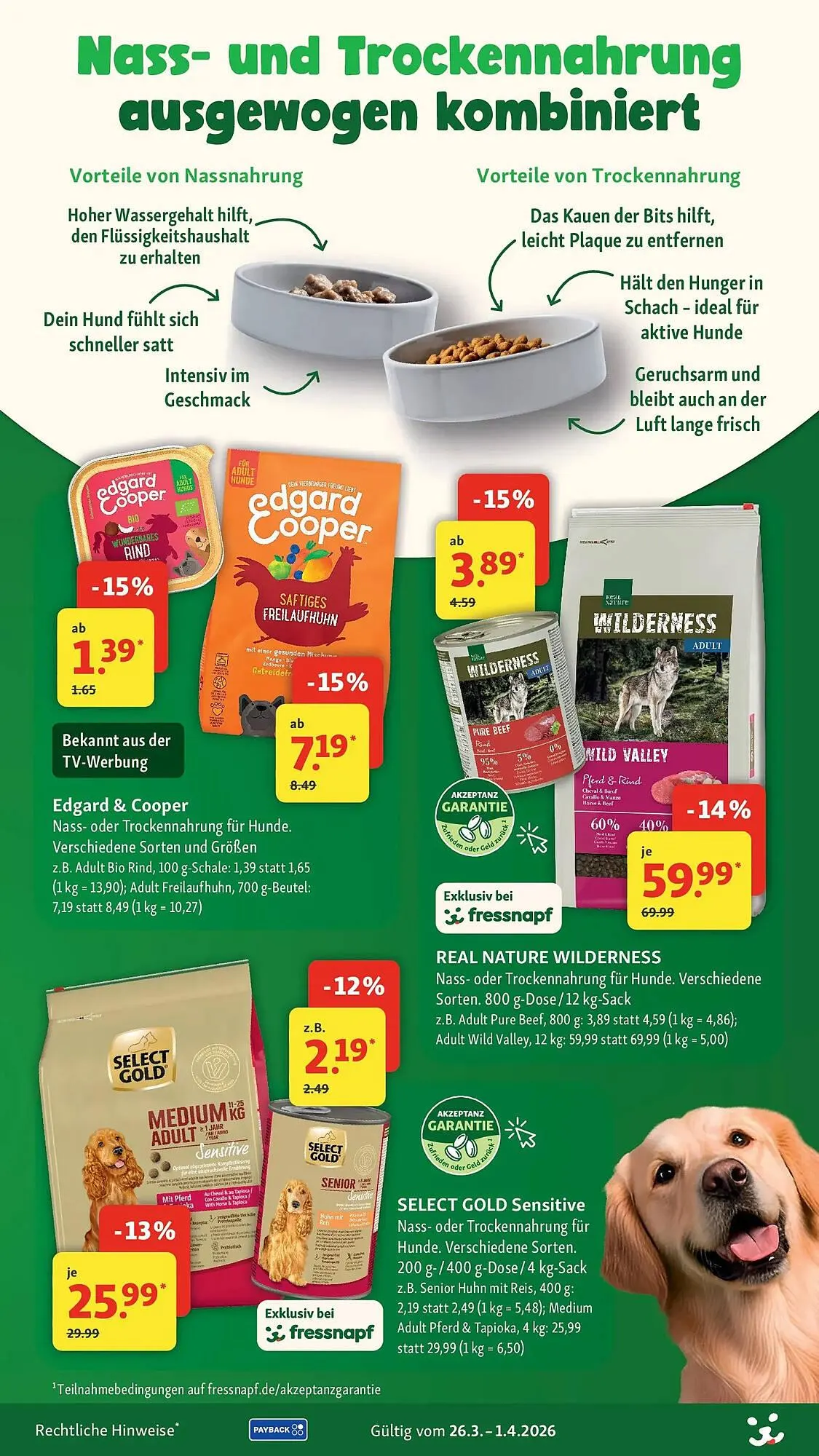 Fressnapf Prospekt von 25. März bis 1. April 2026 - Prospekt seite 6