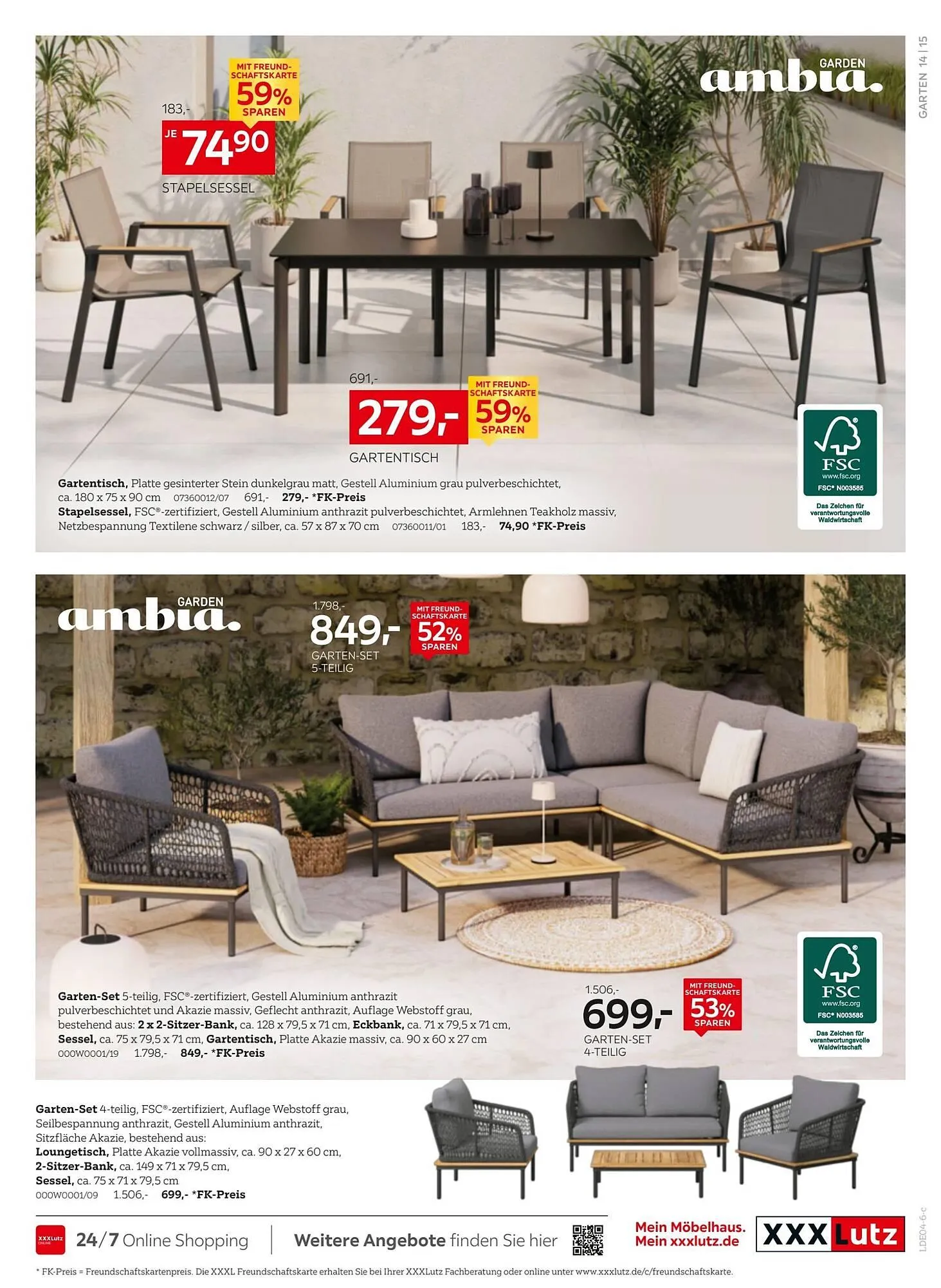 XXXLutz Prospekt von 6. April bis 13. April 2026 - Prospekt seite 15