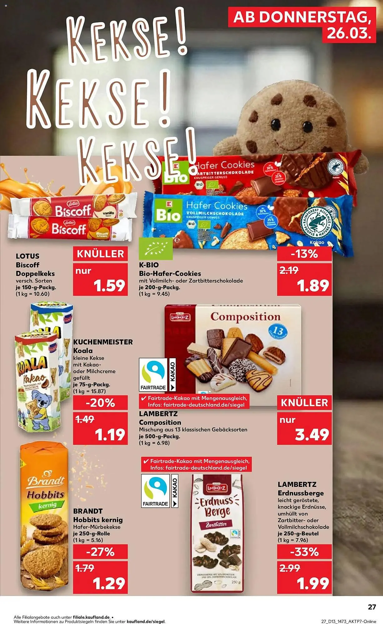 Kaufland Prospekt von 26. März bis 1. April 2026 - Prospekt seite 27