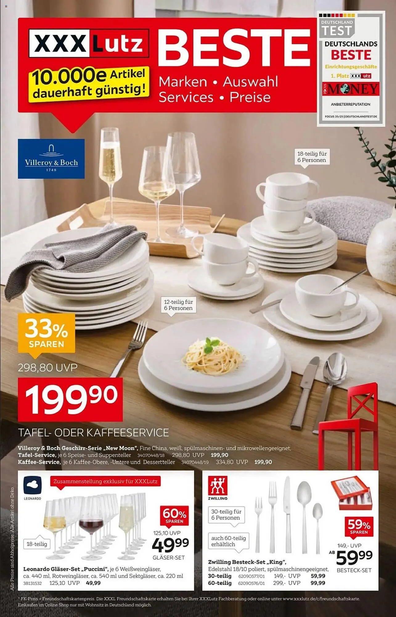 XXXLutz Prospekt von 25. April bis 9. Mai 2026 - Prospekt seite 1