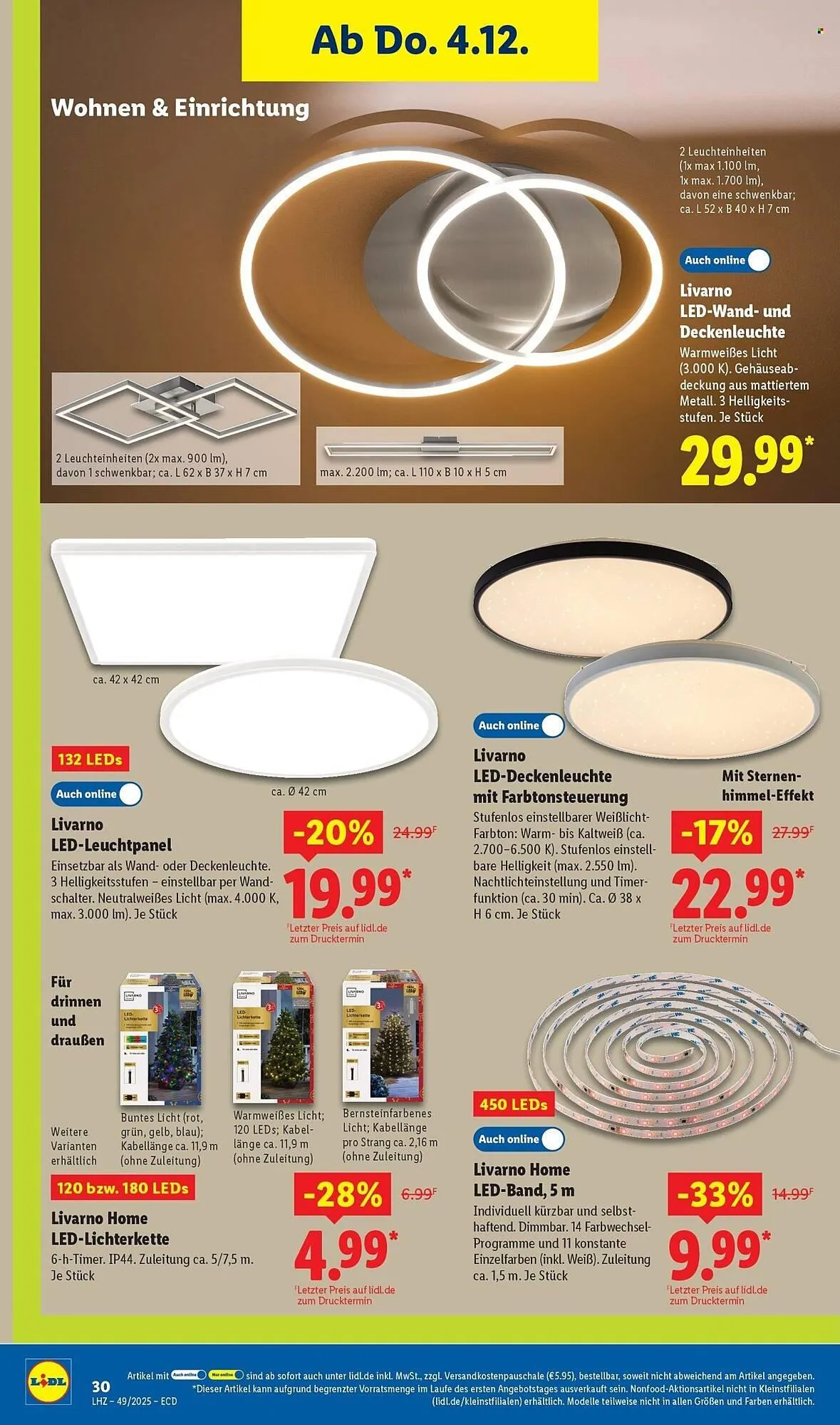 Lidl Prospekt von 1. Dezember bis 6. Dezember 2025 - Prospekt seite 20