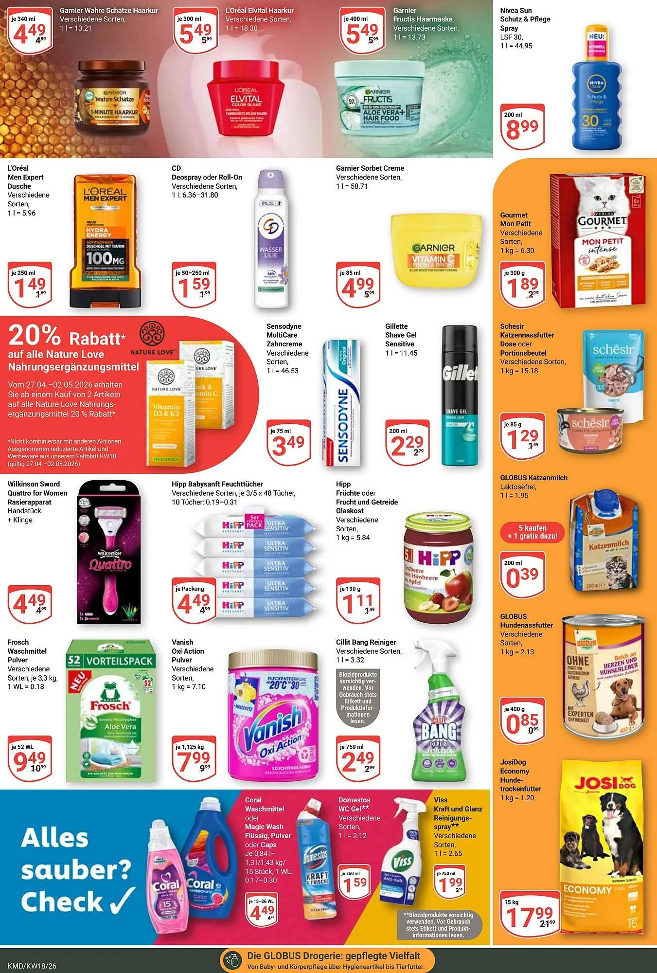 Globus Prospekt von 27. April bis 2. Mai 2026 - Prospekt seite 22