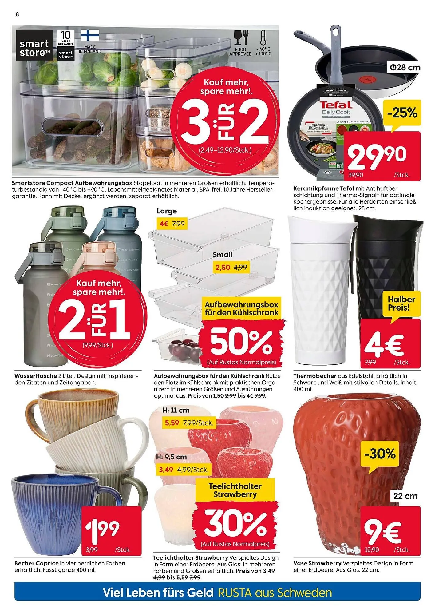 Rusta Prospekt von 7. Februar bis 13. Februar 2026 - Prospekt seite 8