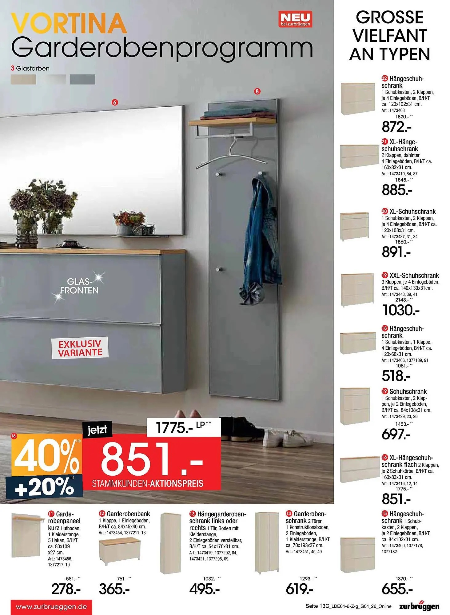 Zurbrüggen Prospekt von 10. April bis 25. April 2026 - Prospekt seite 19