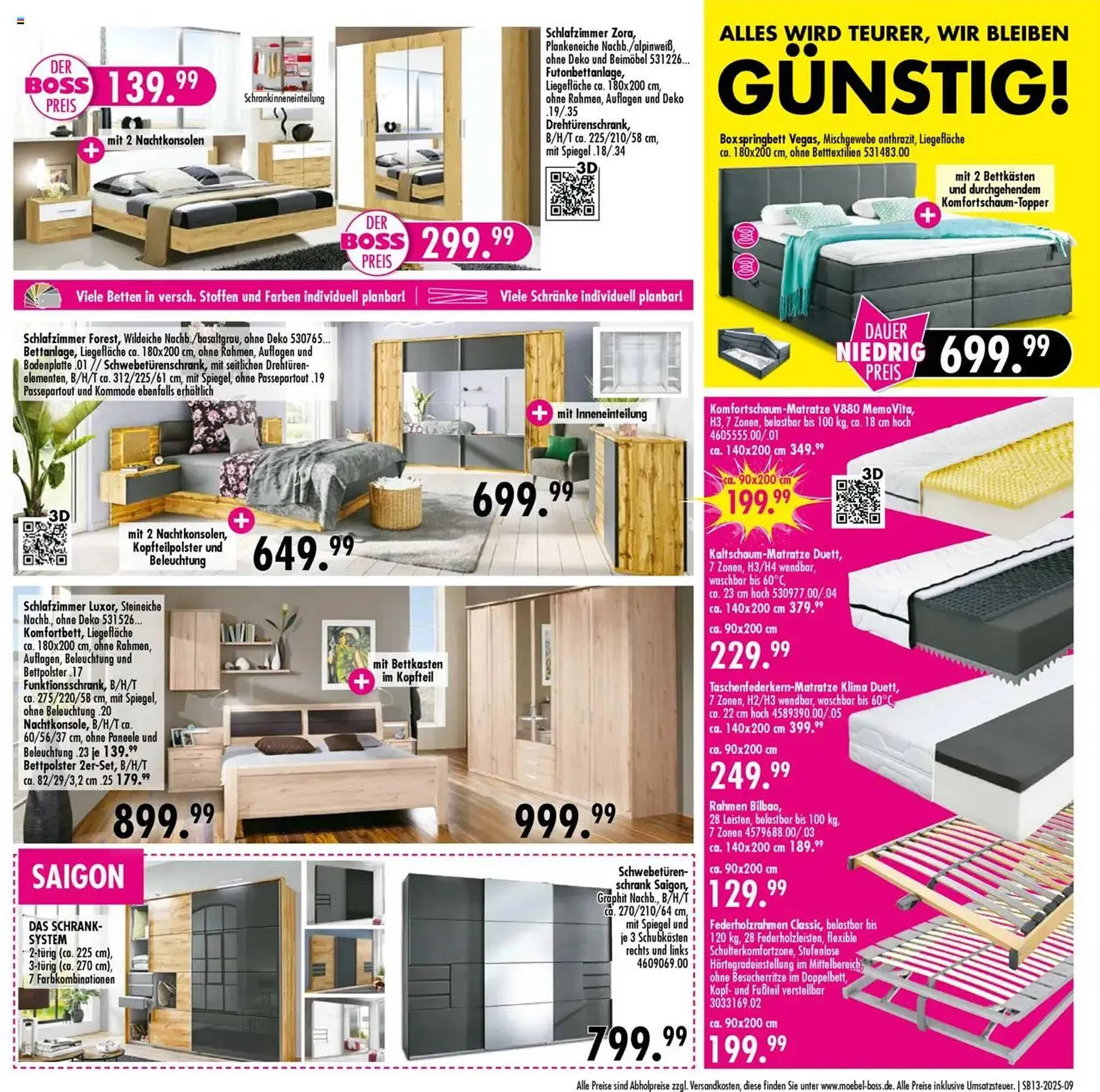Möbel Boss Prospekt von 24. März bis 30. März 2025 - Prospekt seite 9