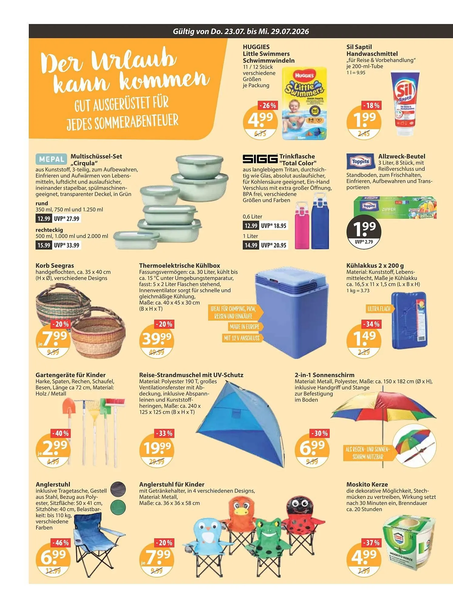 V Markt Prospekt von 23. Juli bis 30. Juli 2026 - Prospekt seite 12