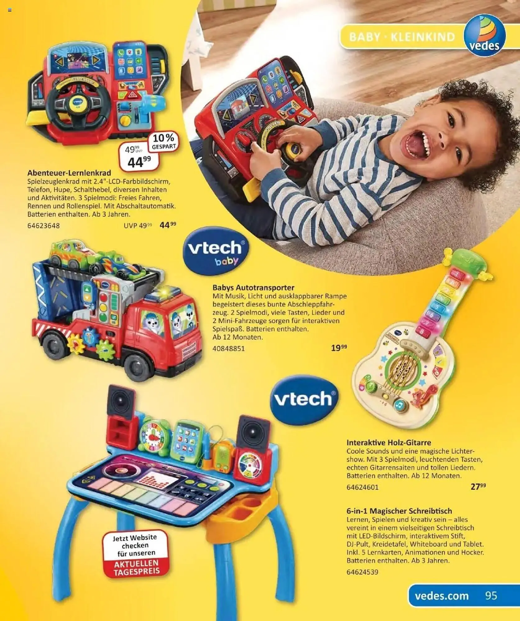 Vedes Prospekt von 29. September bis 6. Januar 2026 - Prospekt seite 95