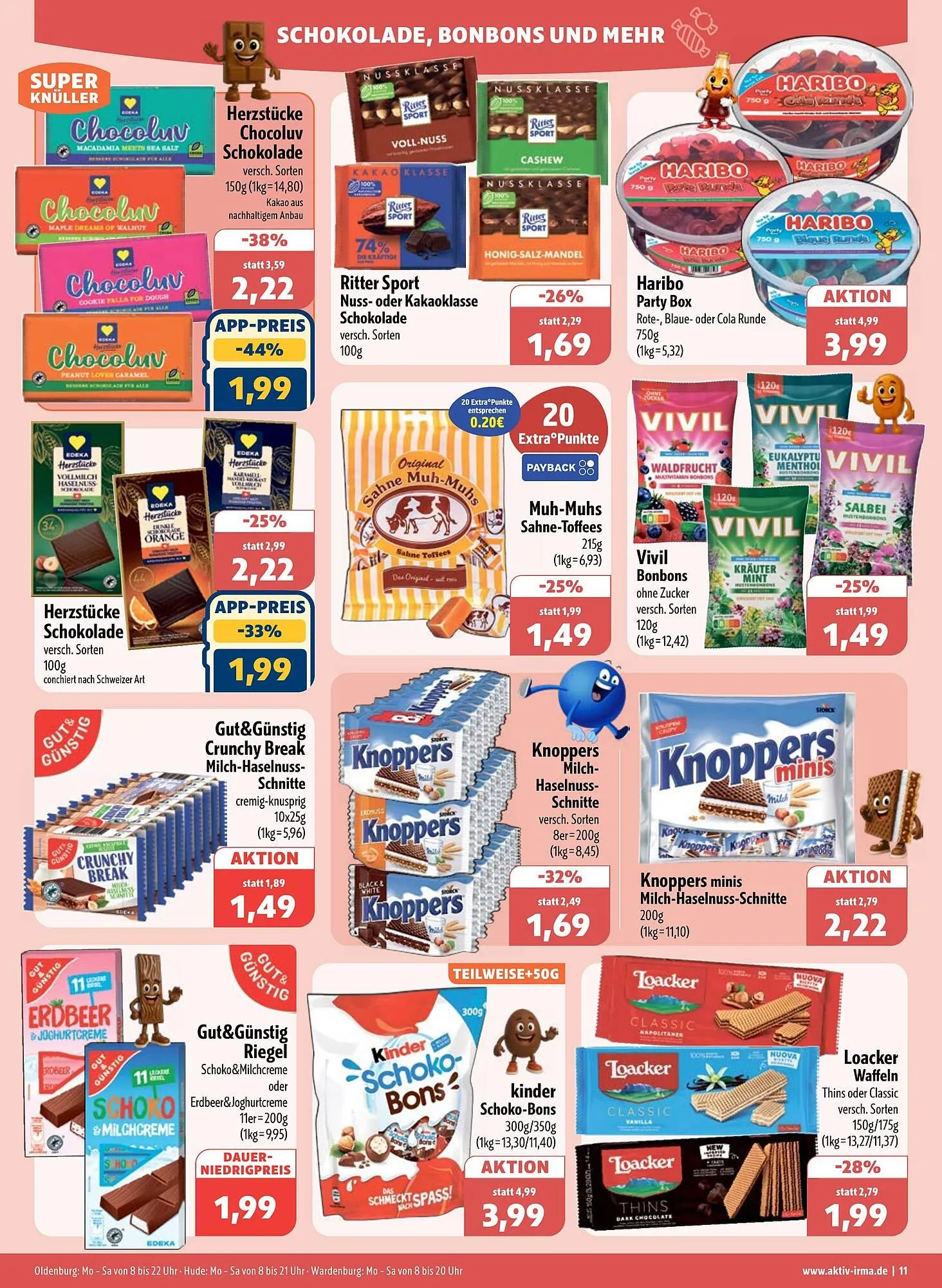 Aktiv Irma Prospekt von 23. Februar bis 28. Februar 2026 - Prospekt seite 11